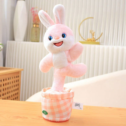 LovelyRLovely Pink Rabbit / Battery version LovelyRLovely Singing Learning To Speak Twisting Toys