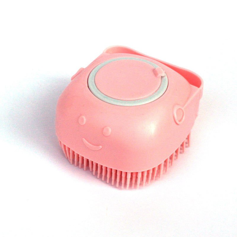 LovelyRLovely Pink / Round shape LovelyRLovely Dog Bath Brush