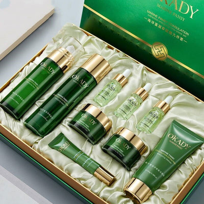 LovelyRLovely Plant Skin Care Product Set Water Lotion Seven piece set LovelyRLovely Plant Skin Care Product Set Water Lotion Moisturizing Full Set Of Cosmetics