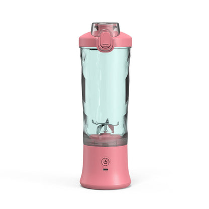 LovelyRLovely Portable Blender Juicer Personal Size Bl Pink / USB LovelyRLovely Portable Personal Size Blender For Shakes And Smoothies With 6 Blade