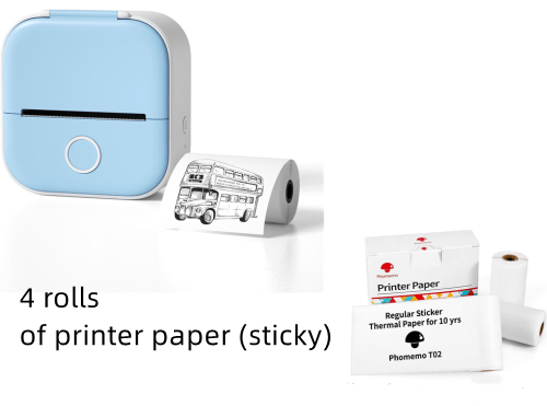 LovelyRLovely Portable Mini Thermal Label Printer - LovelyRLovely -  - #tag1#