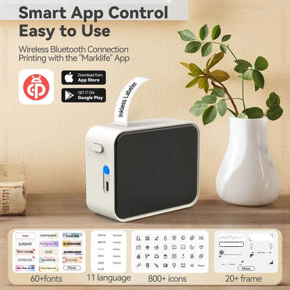 LovelyRLovely printer LovelyRLovely Wireless Bluetooth Label Printer