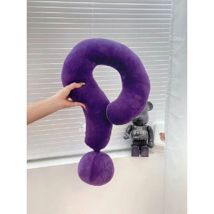 LovelyRLovely Purple / Large LovelyRLovely Question Mark Neck Pillow Comfortable Fabric