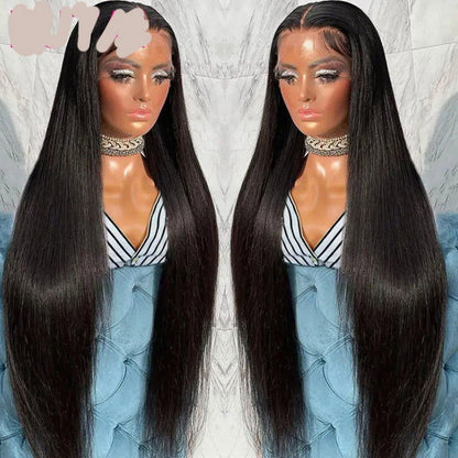 LovelyRLovely Real Human Hair Lace Wig Set Straight Ha LovelyRLovely Real Human Hair Straight Black Wig