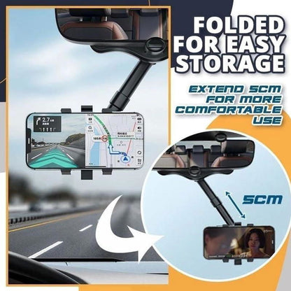 LovelyRLovely Rearview Mirror Phone Holder LovelyRLovely Rearview Mirror Rotatable Phone Holder