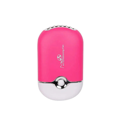 LovelyRLovely Rose red LovelyRLovely Portable USB Diamond Handheld Mini Fan