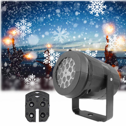 LovelyRLovely Rotating Christmas Snowflake Projector L AU Rotating Christmas Snowflake Projector LED Light