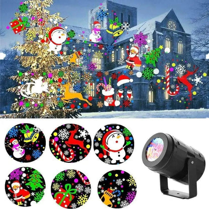 LovelyRLovely Rotating Christmas Snowflake Projector L Rotating Christmas Snowflake Projector LED Light