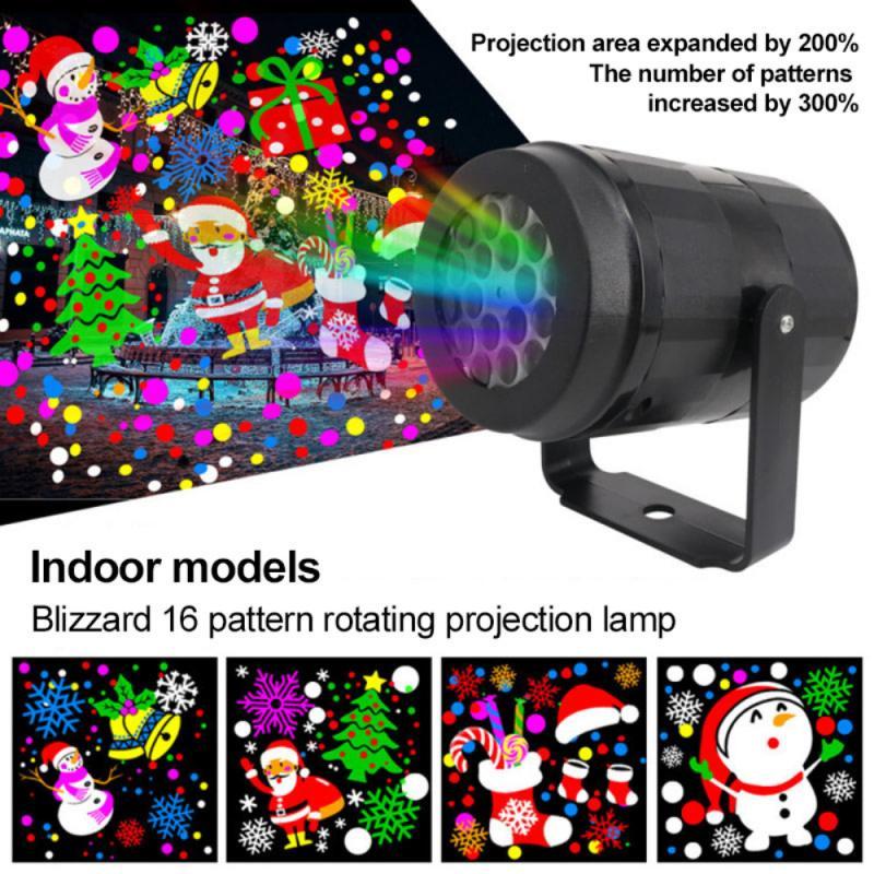 LovelyRLovely Rotating Christmas Snowflake Projector L Rotating Christmas Snowflake Projector LED Light