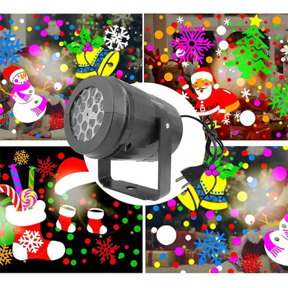 LovelyRLovely Rotating Christmas Snowflake Projector L Rotating Christmas Snowflake Projector LED Light