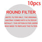 LovelyRLovely Round filter 10pcs LovelyRLovely Smoke Removal Air Purification Ashtray