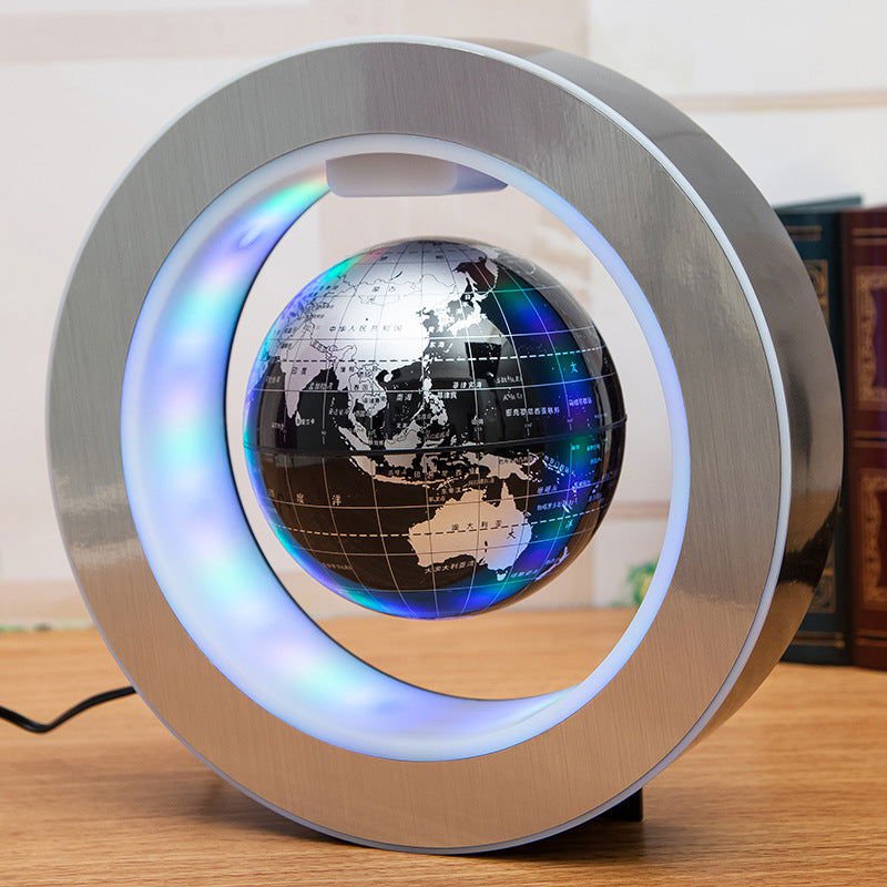 LovelyRLovely Round LED World Map Floating Globe Magne LovelyRLovely Round LED Floating Magnetic Floating Globe Levitation Light Anti Gravity Magic