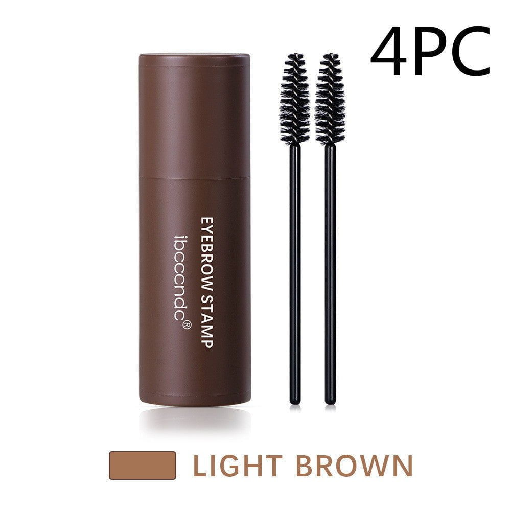 LovelyRLovely Seal Eyebrow Powder Stick Light brown no eyebrow card / 4PC LovelyRLovely Seal Eyebrow Powder Stick + Eyebrow Card Eyebrow Trimming Eyebrow Pencil Stick