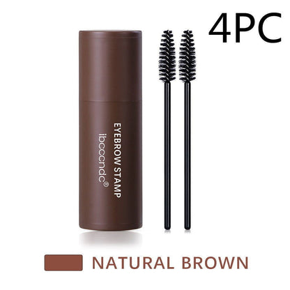 LovelyRLovely Seal Eyebrow Powder Stick Natural brown no eyebrow card / 4PC LovelyRLovely Seal Eyebrow Powder Stick + Eyebrow Card Eyebrow Trimming Eyebrow Pencil Stick