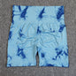 LovelyRLovely Sexy High-waisted Hip-lifting Leggings Sky Blue / L LovelyRLovely Tie-dye Printed Sexy High-waisted Hip-lifting Leggings Shorts