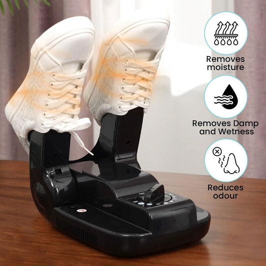 LovelyRLovely Shoe Dryer Black LovelyRLovely  Portable Odour Eliminator Shoe Dryer