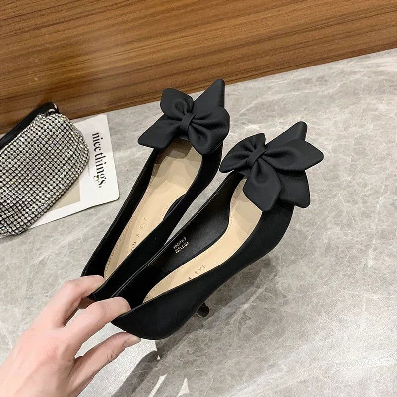 LovelyRLovely shoes black / 35 LovelyRLovely Bow-knot Women's Pump Shoes