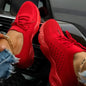 LovelyRLovely shoes Red / 35 LovelyRLovely Women's Casual Breathable Mesh Lace-up Sneakers