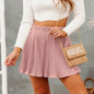 LovelyRLovely Skirt Pink / L LovelyRLovely Ice Silk Pleated Skirt