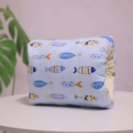 LovelyRLovely Sky Blue Little Fish / 25X23CM LovelyRLovely Adjustable Baby Cotton Nursing Arm Pillow