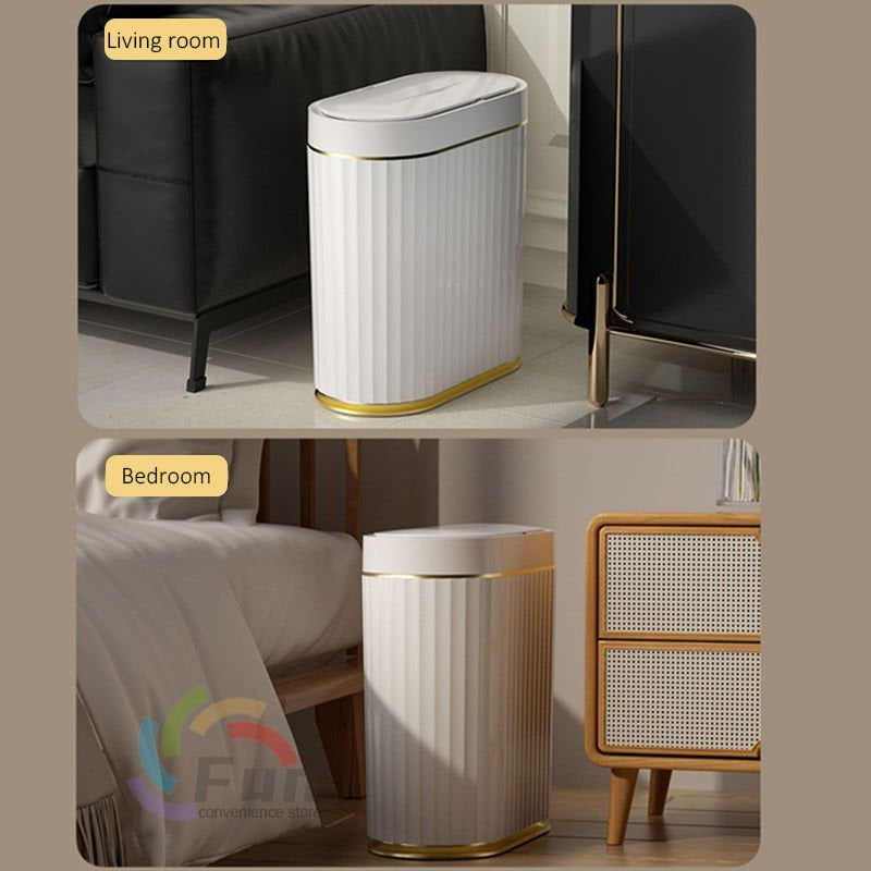 LovelyRLovely Smart Trash Can With Lid For Bedroom LovelyRLovely Smart Trash Can With Lid