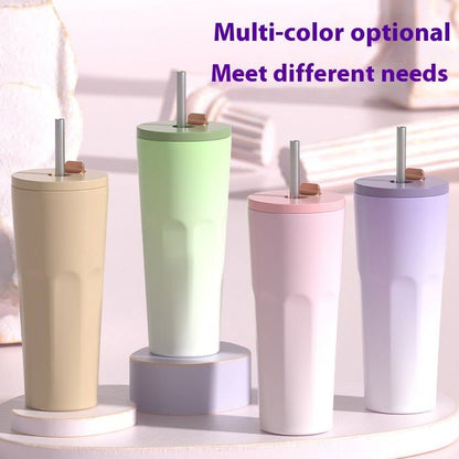 LovelyRLovely Straw Thermal Insulation Cup Outdoor Lei LovelyRLovely Straw Thermal Insulation Cup