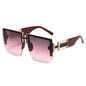 LovelyRLovely sunglasses 2 / other LovelyRLovely Luxury Brand Rimless Square Sunglasses