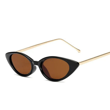 LovelyRLovely sunglasses Black-Brown / As the picture LovelyRLovely Ladies UV400 O5 Cat Eye Sunglasses