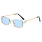 LovelyRLovely sunglasses Gold Blue / As picture LovelyRLovely Small Square Women's Sunglasses