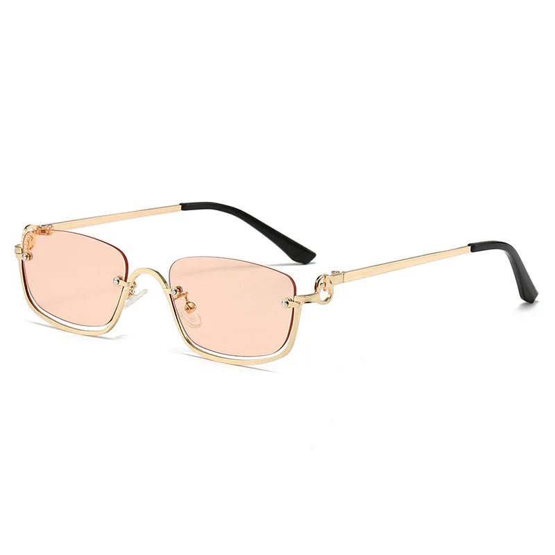 LovelyRLovely sunglasses Gold Pink / As picture LovelyRLovely Small Square Women's Sunglasses