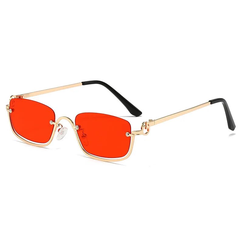 LovelyRLovely sunglasses Gold Red / As picture LovelyRLovely Small Square Women's Sunglasses