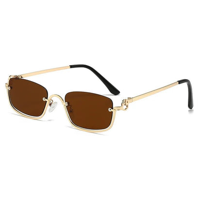 LovelyRLovely sunglasses Gold Tea / As picture LovelyRLovely Small Square Women's Sunglasses