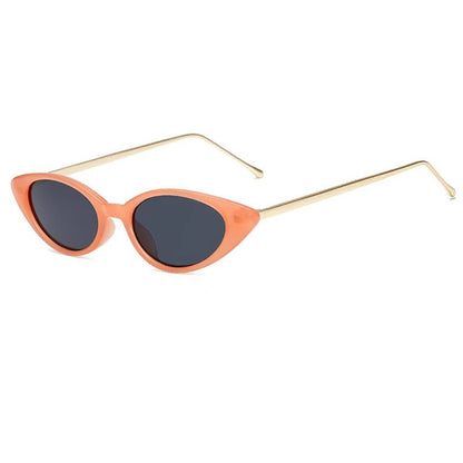 LovelyRLovely sunglasses Orange-Grey / As the picture LovelyRLovely Ladies UV400 O5 Cat Eye Sunglasses