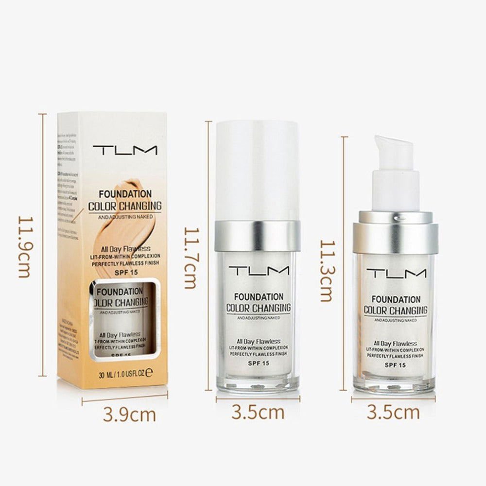 LovelyRLovely Temperature Liquid Foundation 3pcs LovelyRLovely Temperature Liquid Foundation Concealer