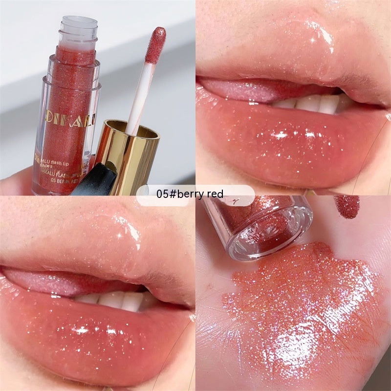 LovelyRLovely Transparent Lip Gloss Water Light Lipsti No 05 Berry Red LovelyRLovely Transparent Pure Desire Water Light Lipstick Cream