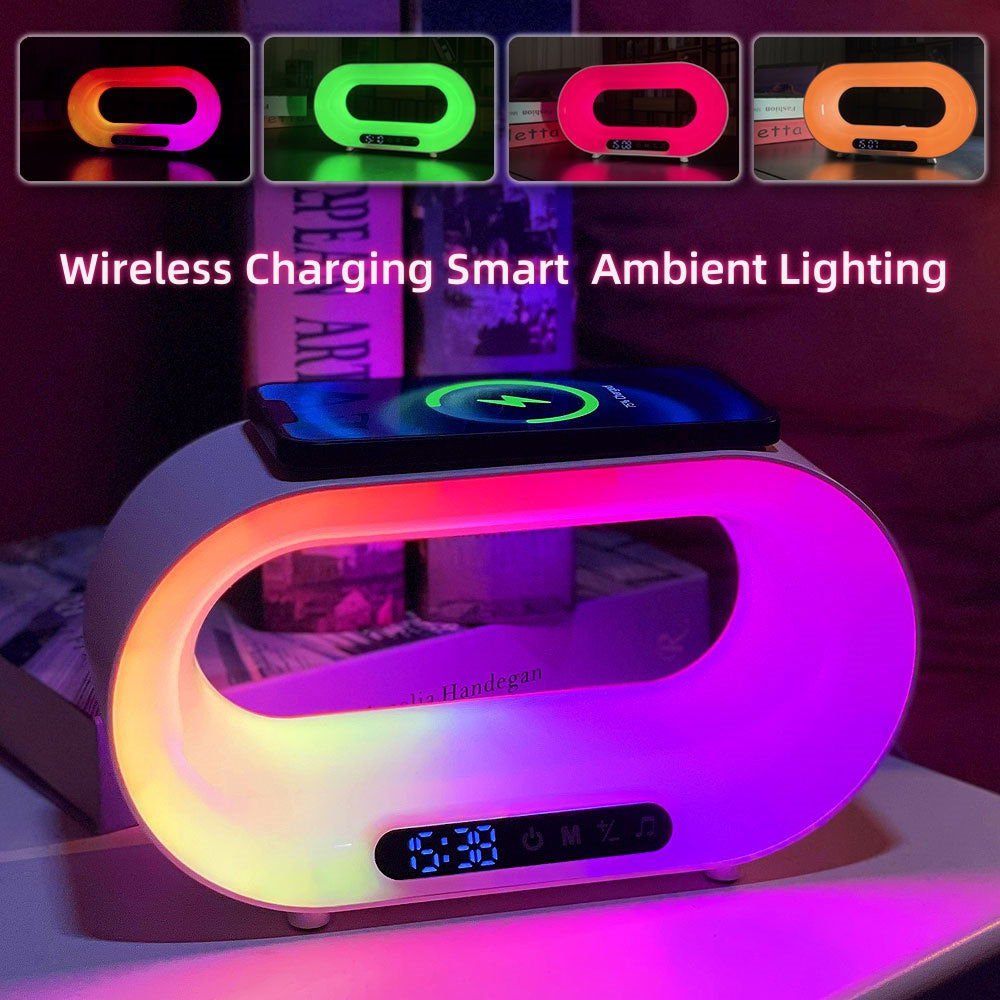 LovelyRLovely USB / White LovelyRLovely Multi-function 3 In 1 APP Control RGB Atmosphere LED Night Light