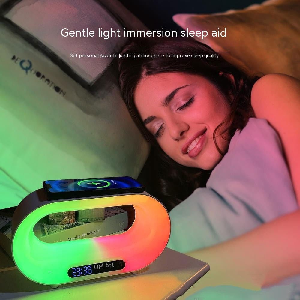 LovelyRLovely USB / White LovelyRLovely Multi-function 3 In 1 APP Control RGB Atmosphere LED Night Light