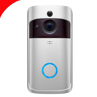 LovelyRLovely Video Doorbell Smart Wireless WiFi Secur 2 silver LovelyRLovely Video Doorbell Smart Wireless WiFi Security Door Bell