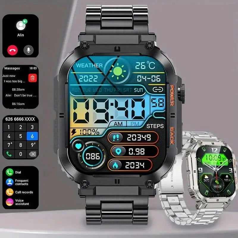 LovelyRLovely watch LovelyRLovely Men's 1.96" Fitness Smart Watch