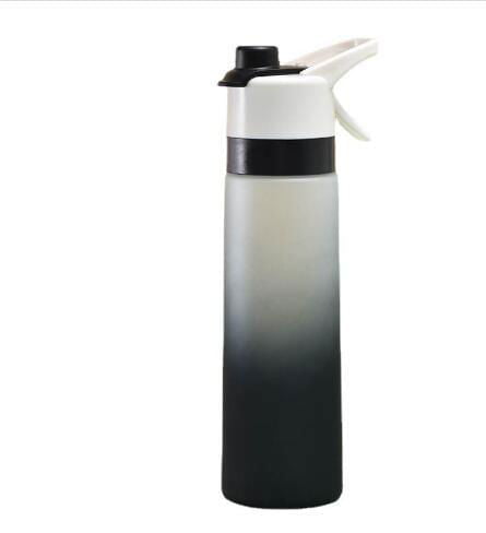 LovelyRLovely Water Bottle Black700ml LovelyRLovely Large Capacity Spray Water Bottle