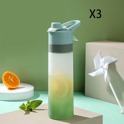 LovelyRLovely Water Bottle Green 3PCS LovelyRLovely Large Capacity Spray Water Bottle