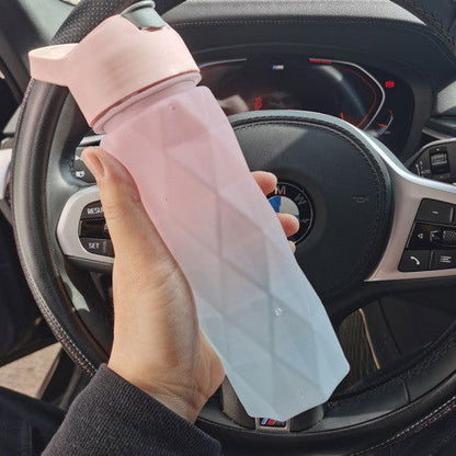 LovelyRLovely Water Bottle Powder blue gradient LovelyRLovely Large Capacity Spray Water Bottle