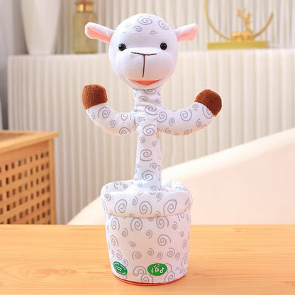 LovelyRLovely White Horse / Rechargeable LovelyRLovely Singing Learning To Speak Twisting Toys