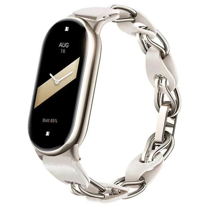 LovelyRLovely white silver / For Miband 8 LovelyRLovely Original Stainless Steel Strap for Xiaomi