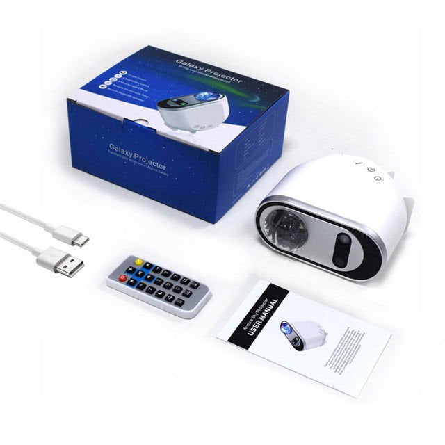 LovelyRLovely White / USB LovelyRLovely Aurora Borealis Starlight LED Galaxy  Atmosphere Projectors