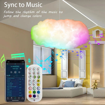 LovelyRLovely White / USB LovelyRLovely USB Cloud Light Speaker (APP Control)