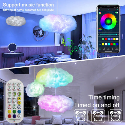 LovelyRLovely White / USB LovelyRLovely USB Cloud Light Speaker (APP Control)