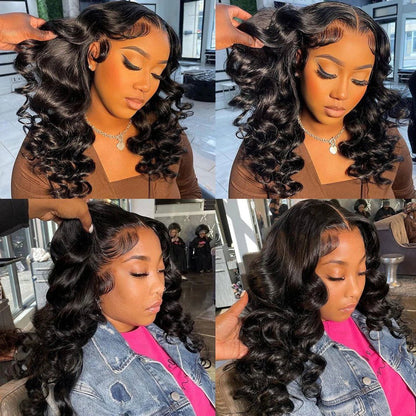 LovelyRLovely wig LovelyRLovely 200-250% Transparent Loose Deep Wave Wig