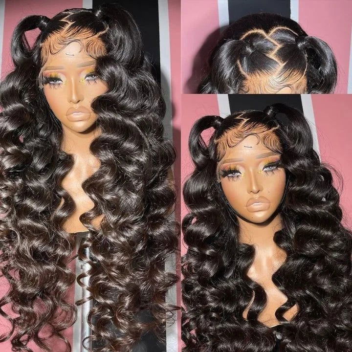 LovelyRLovely wig LovelyRLovely 200-250% Transparent Loose Deep Wave Wig