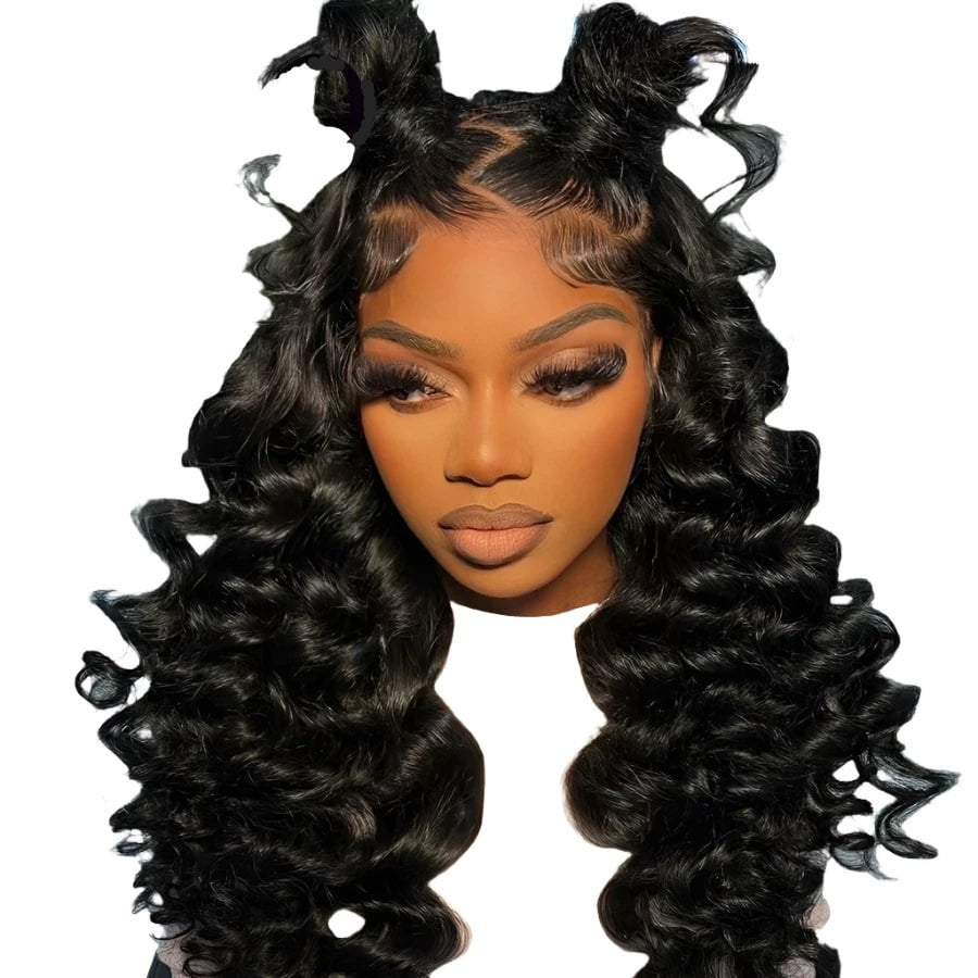 LovelyRLovely wig LovelyRLovely Loose Deep Wave Lace Frontal Human Hair Wig